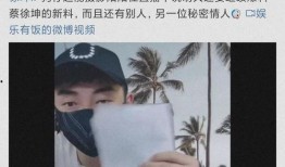 吃瓜娱乐八卦蔡徐坤视频,揭秘明星幕后生活